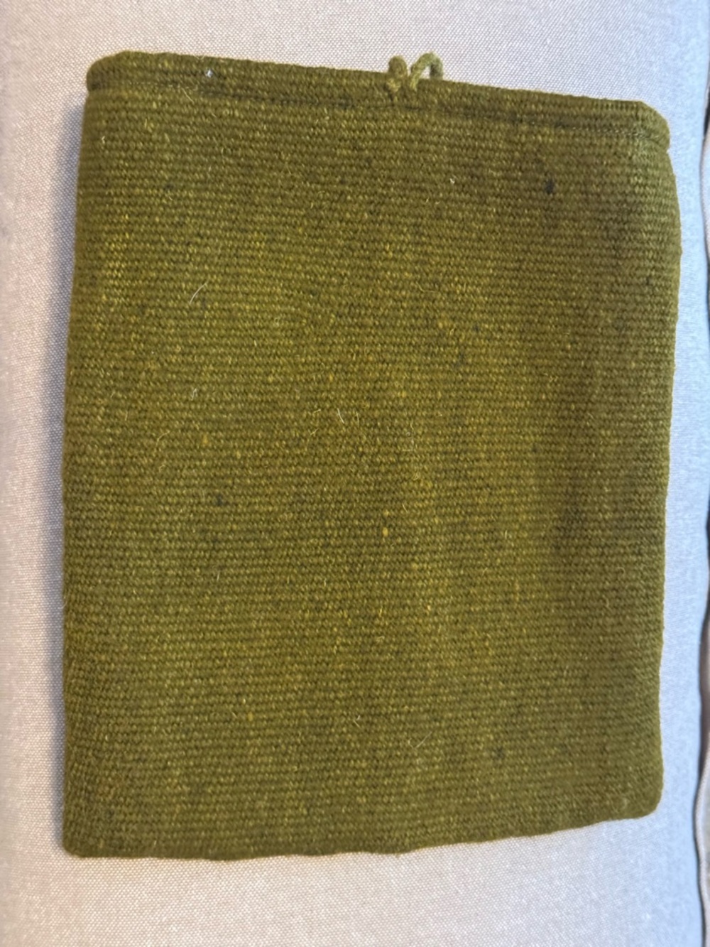 Jenny Krauss Embroidered Wool Pouch Clutch Tablet Pouch – Boho – Artisan – EUC - Picture 5 of 6